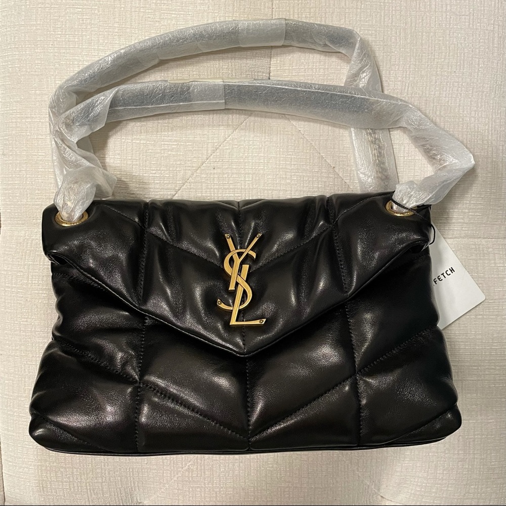 Saint Laurent Loulou Puffer shoulder bag